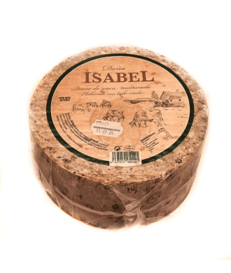 Fromage de la vallée de Roncal Doña Isabel au lait cru de vache - ENTIER