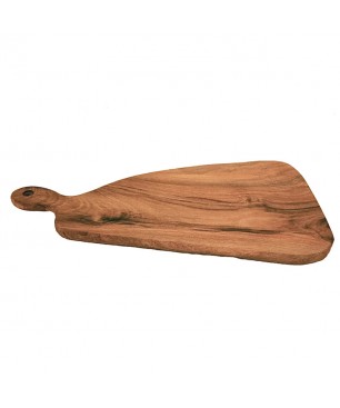 Taula de tall o servei amb mànec, fusta de Noguera (2)