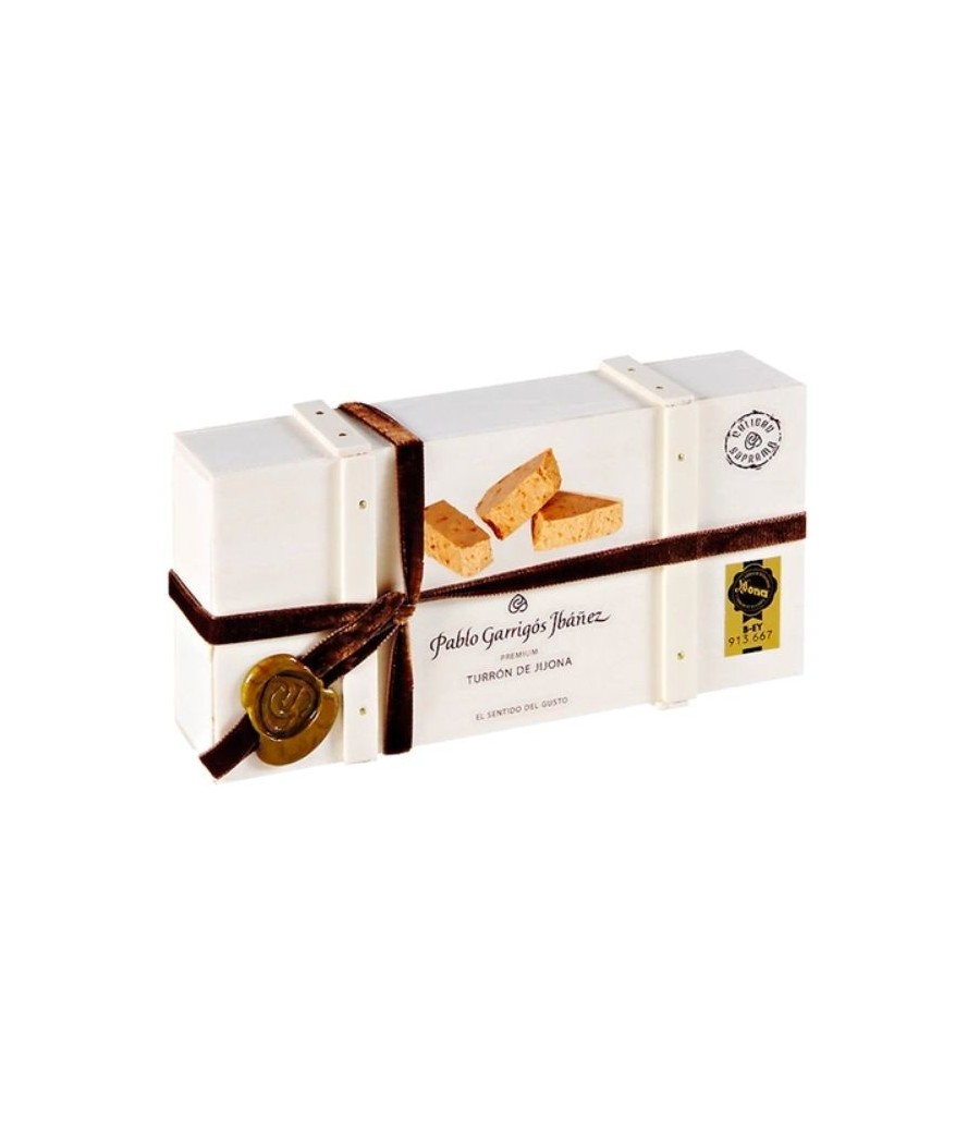 Turrón "Torrone" De Alicante Premium 300g Pablo Garrigós, IGP Turrón De Jijona Turrón "Torrone" De Alicante Premium 300g Pablo Garrigós, IGP Turrón De Jijona