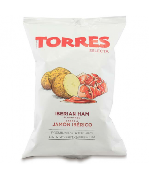 Patatas Fritas Torres Jamón Ibérico 150g