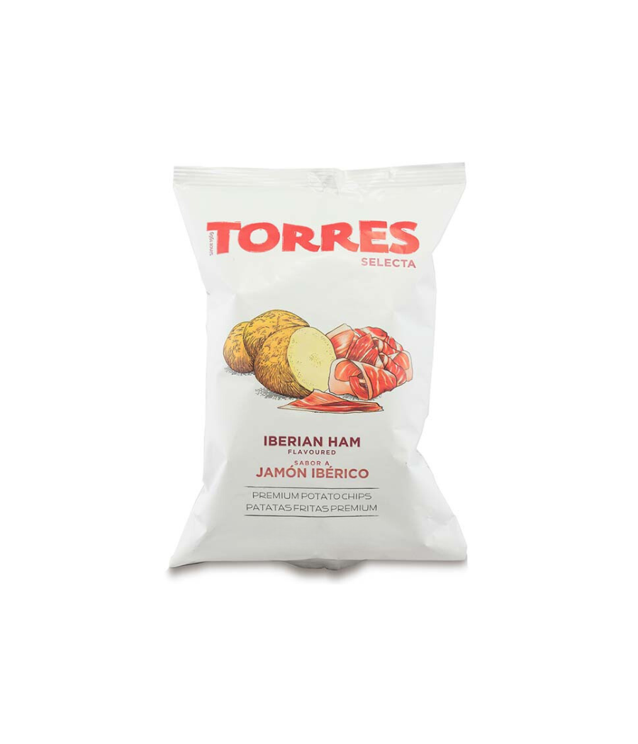 Patatas Fritas Torres Jamón Ibérico 150g Patatas Fritas Torres Jamón Ibérico 150g
