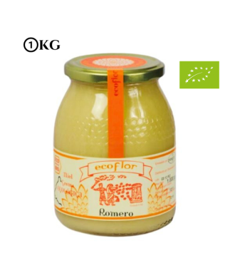 Miel monofloral de romero Ecológica 1Kg, Miel Ecoflor