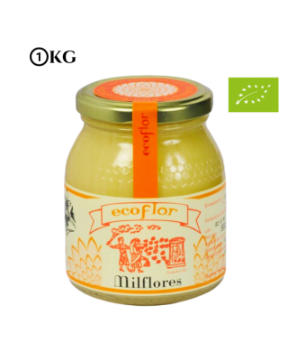 Milflores Honey Organic 1kg, Ecoflor