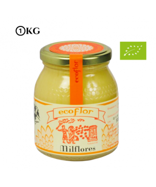 Miele biologico di millefiori 1 kg, Ecoflor