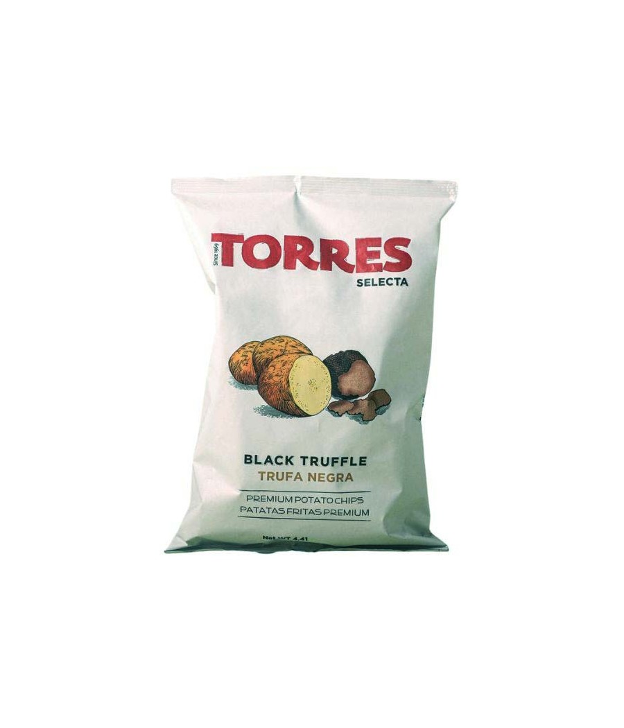 Patatas Fritas Torres Trufa Negra 125gr Patatas Fritas Torres Trufa Negra 125gr