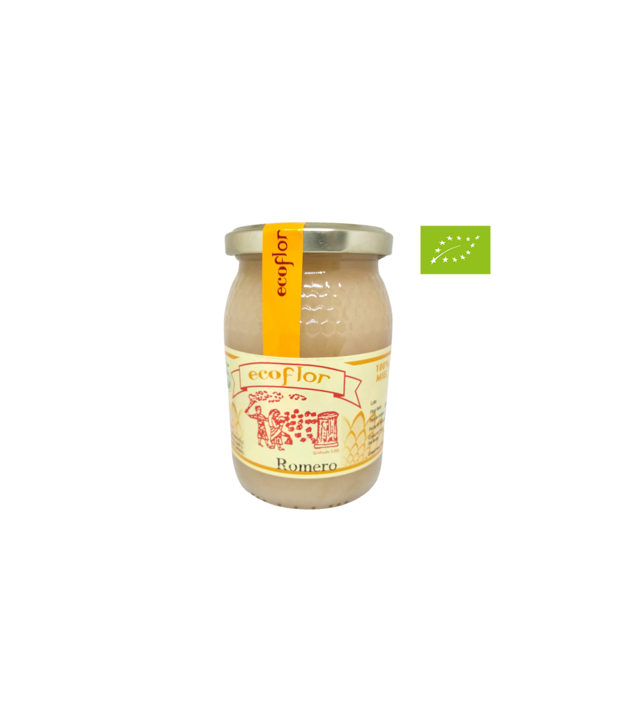 Miel monofloral de Romarin 500gr, Miel Ecoflor