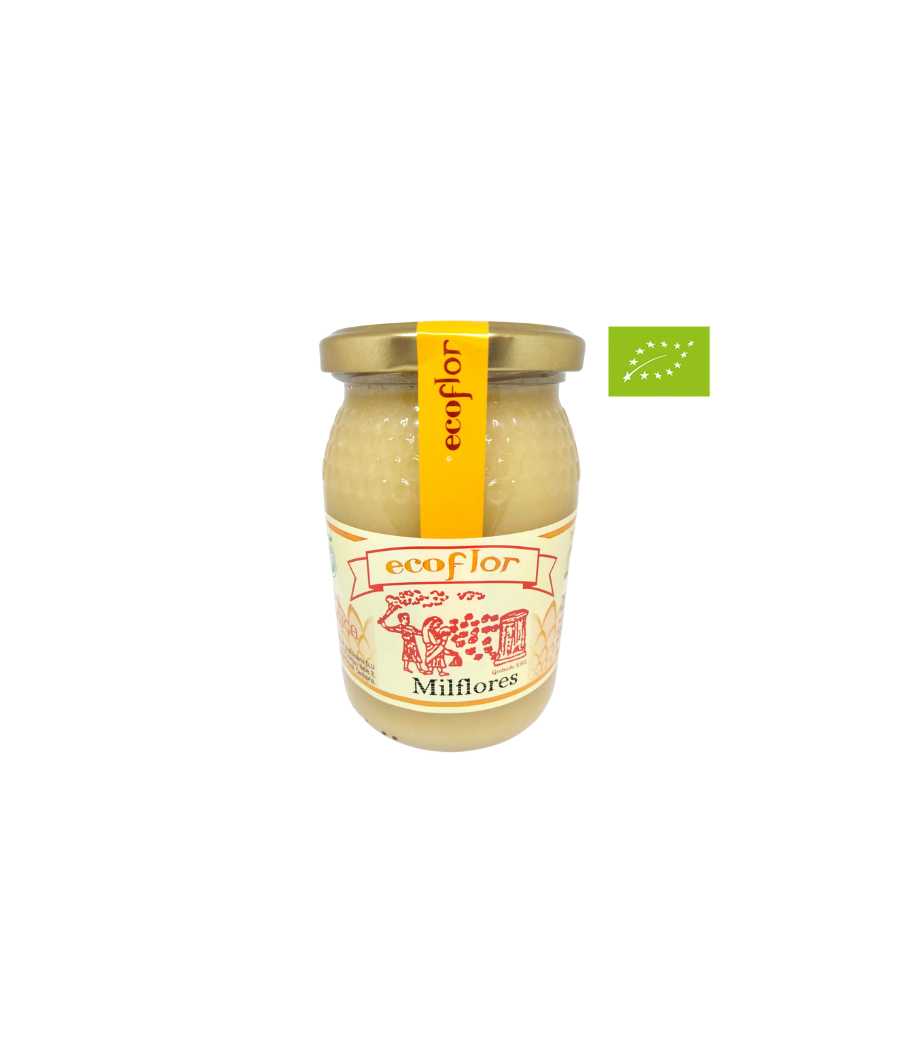 Miele Millefiori Biologico 500gr, Miel Ecoflor Miele Millefiori Biologico 500gr, Miel Ecoflor
