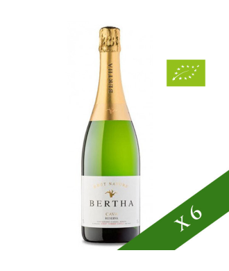 BOÎTE x6 - Cava Bertha Reserva Brut Nature, D.O. Cava