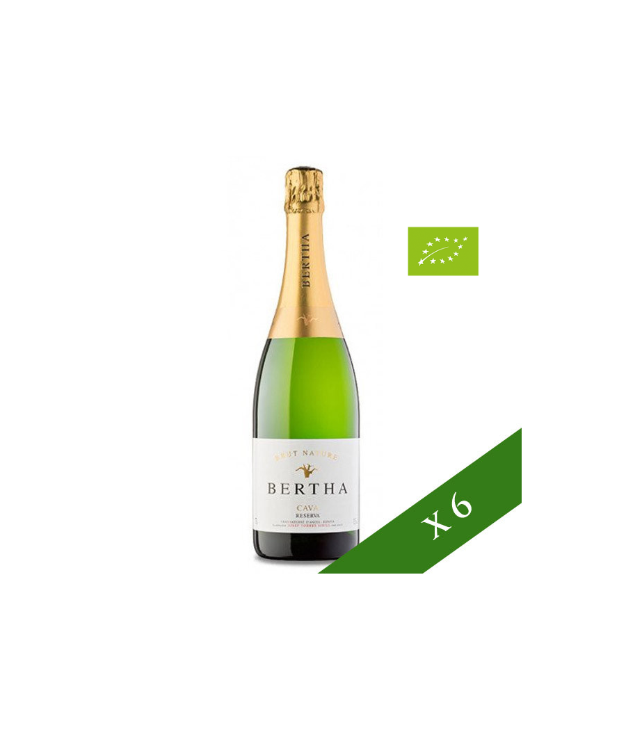 BOÎTE x6 - Cava Bertha Reserva Brut Nature, D.O. Cava