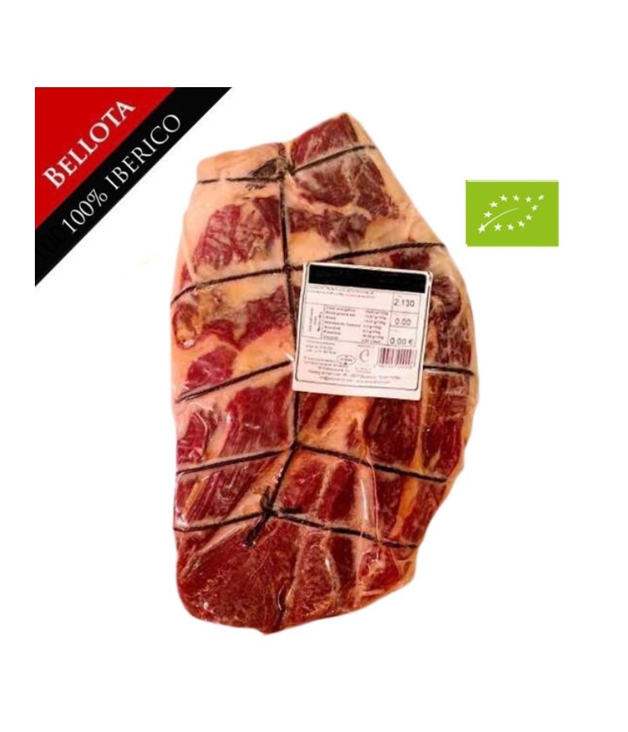 Ibérico Bellota Shoulder 100% organic Iberian free from additives- Pata Negra - BONELESS