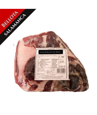 Ibérico Bellota Shoulder (Salamanca), 100% Iberian Breed - Pata Negra - BONELESS - Caña