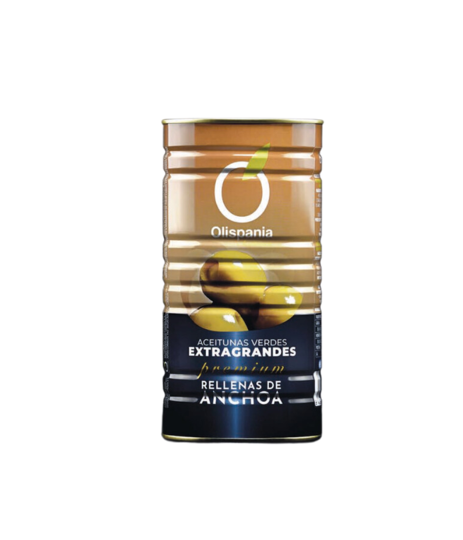 Olives farcides d'anxova Olispania 600 g