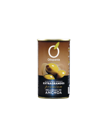 Aceitunas rellenas de anchoa Olispania 150 g