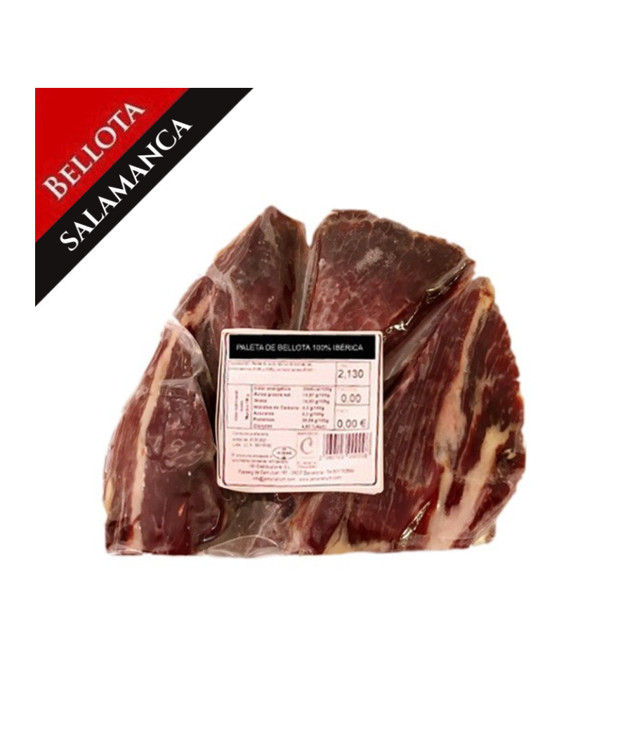 Paleta de Bellota 100% Ibérica (Salamanca) - Pata Negra - DESHUESADA - Punta Paleta de Bellota 100% Ibérica (Salamanca) - Pata Negra - DESHUESADA - Punta