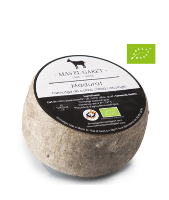 Fromage affiné bio Mas el Garet de lait de chèvre - ENTIER