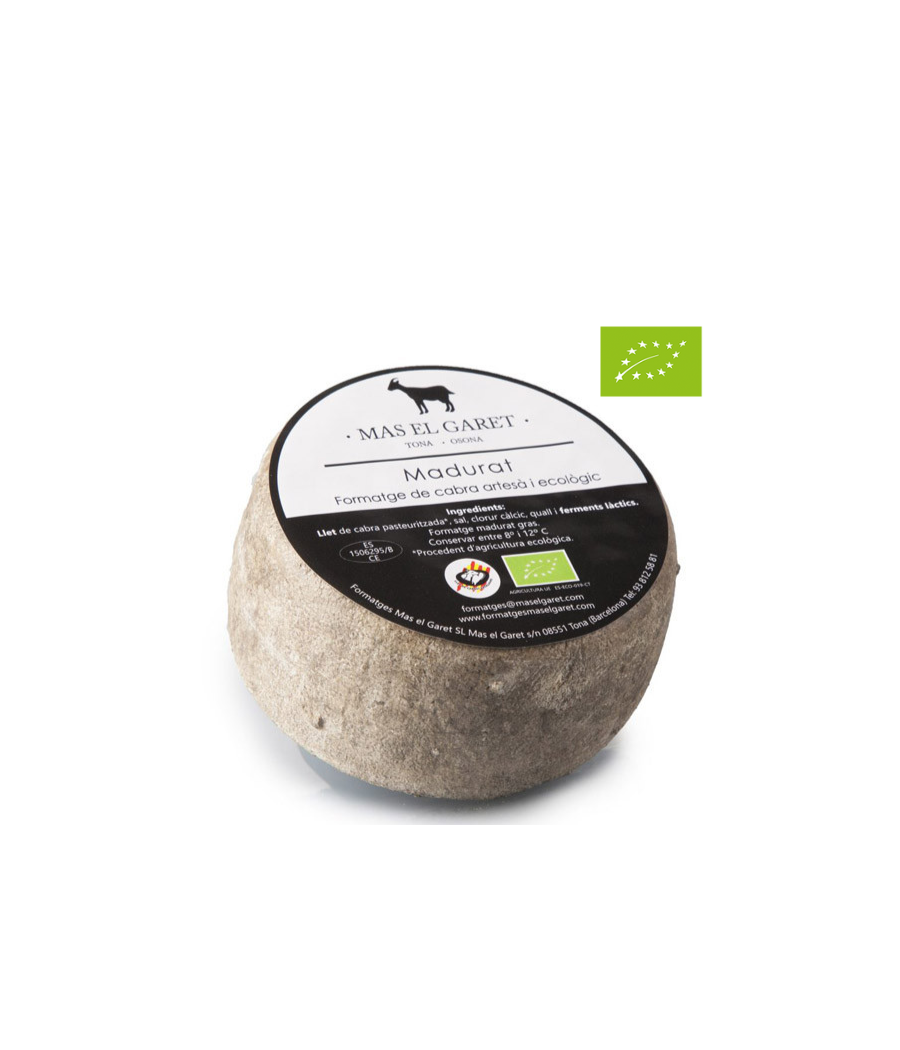 Formaggio stagionato biologico Mas el Garet  di latte di capra - INTERO