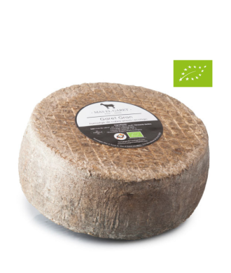 Artisan and organic cheese El Garet Gran Mas el Garet with goat milk - WHOLE 2.5 kg