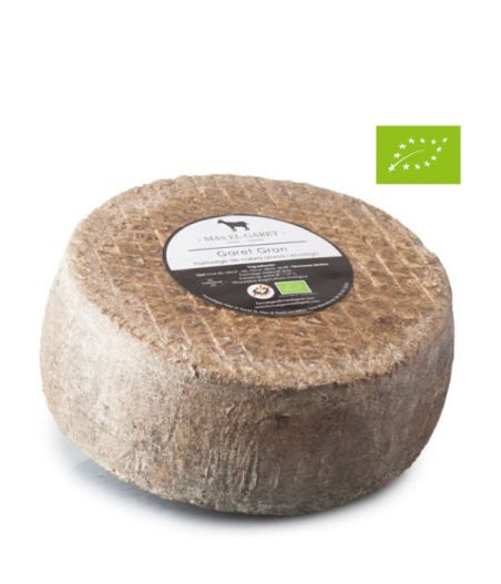 Artisan and organic cheese Gran Mas el Garet with goat milk - WHOLE 2.5 kg