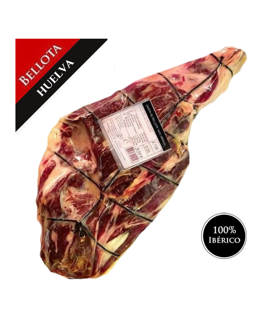 Ibérico Bellota Ham (Huelva), 100% iberian Breed - Pata negra - BONELESS