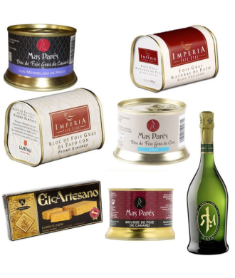 Lote Regalo Navidad - Amantes del Foie Gras
