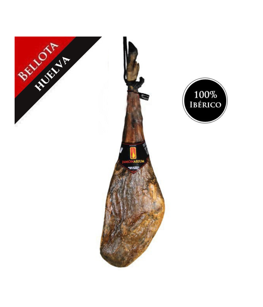 Ibérico Bellota Schinken (Huelva), 100% Iberische Rasse - Pata negra