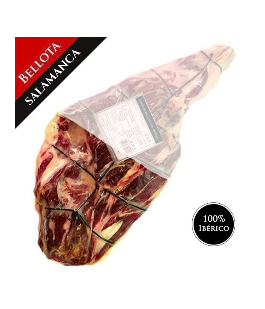 Ibérico Bellota Ham (Salamanca), 100% Iberian Breed - Pata Negra - BONELESS - Punta