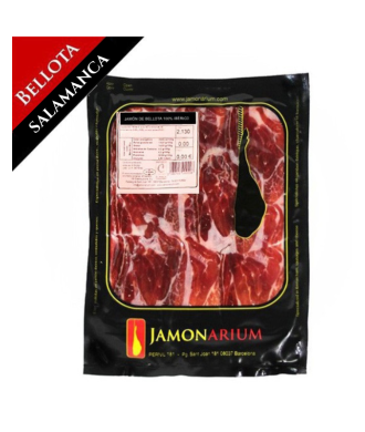 Bellota Schinken 100% iberische (Guijuelo, Salamanca) "Pata Negra" geschnitten 100g