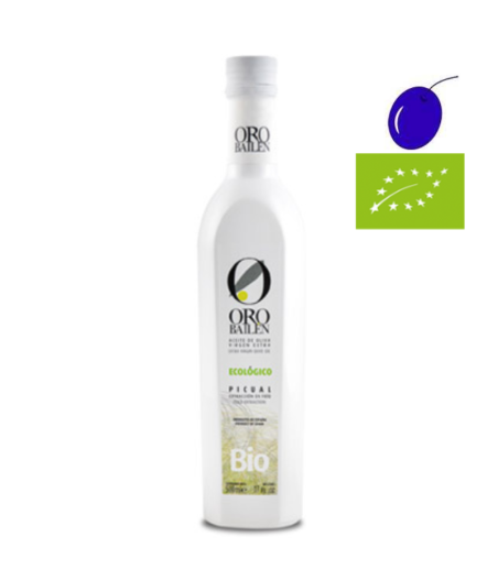 Oro De Bailen Picual Organic 500ml, Extra Virgin Olive Oil