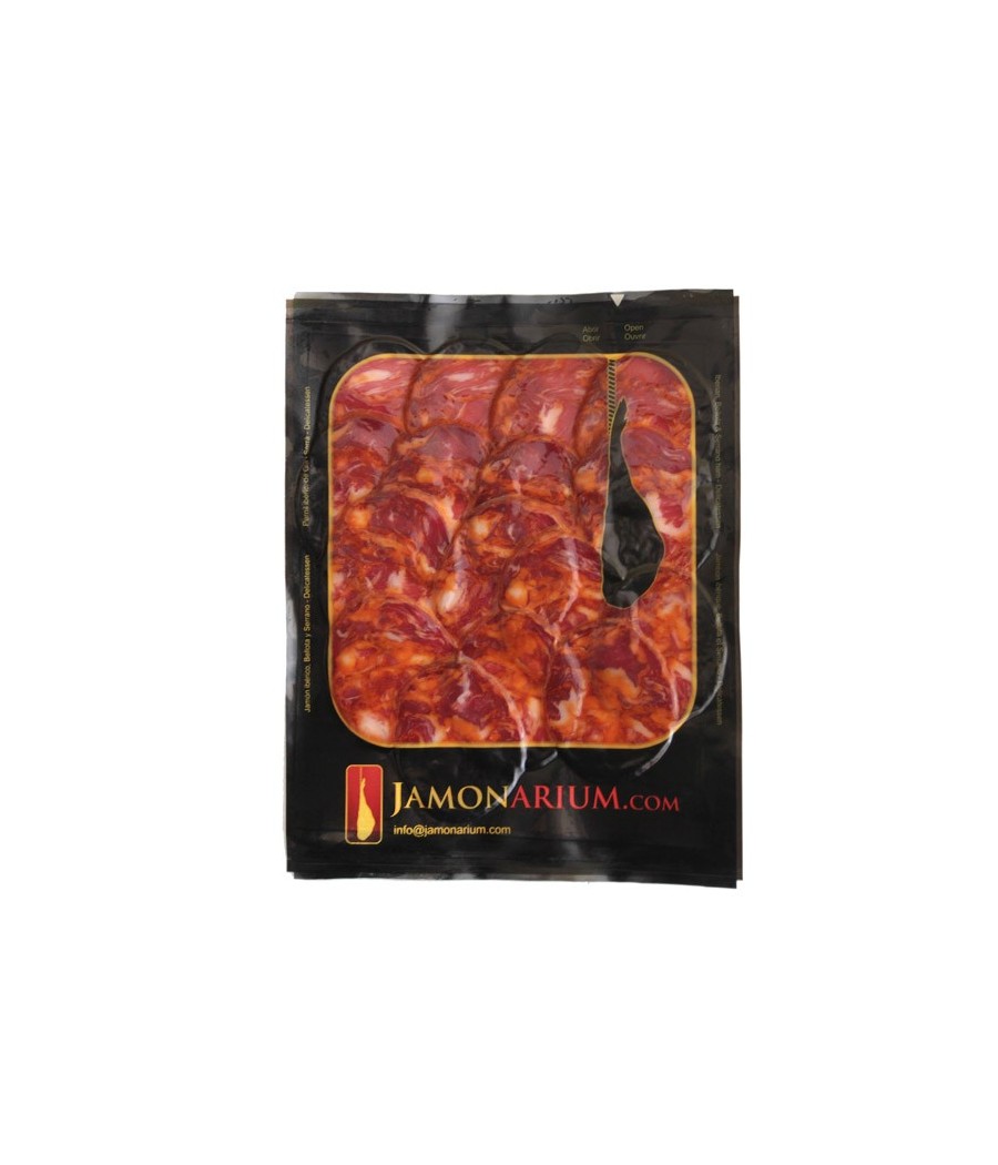Chorizo ibérico Bellota cortado (lonchas) Chorizo ibérico Bellota cortado (lonchas)