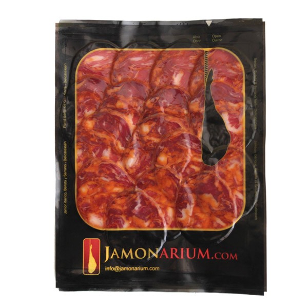 Iberischer bellota Chorizo geschnitten (Scheiben)