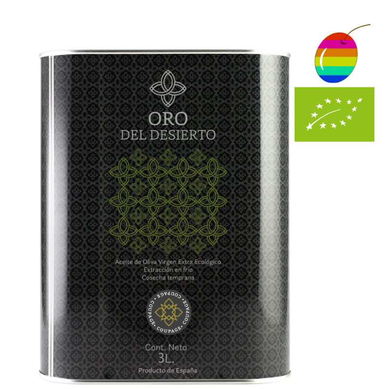 Oro del Desierto Coupage bio 3l, Olio Extravegine di Oliva