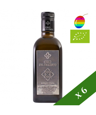 CAJA x6 --- Oro del desierto coupage ecológico 500ml, aceite de oliva virgen extra