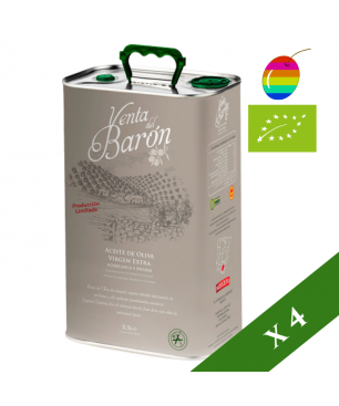 BOX x4 --- Venta del Barón Coupage 2.5L, Olio Extravegine di Oliva, DO Priego de Córdoba