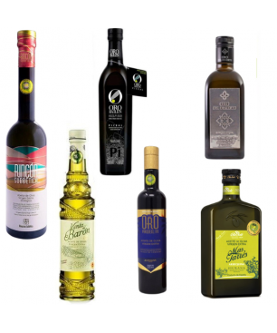 Pack OOEV PREMIUM - Les 6 meilleurs huiles d'olive extra vierge du monde