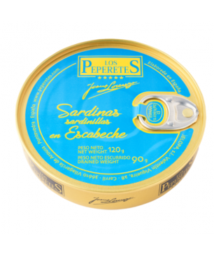 Sardines au escabèche 120 g, Los Peperetes