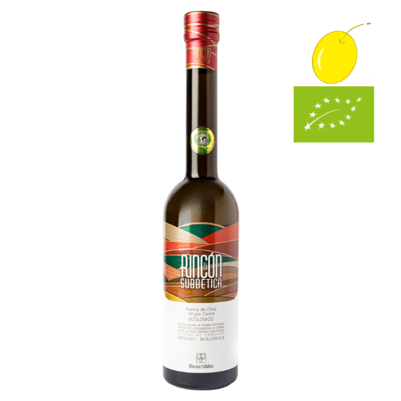 Rincón de la Subbética Hojiblanca organic 500ml, Extra Virgin Olive Oil, D.O. Priego de Córdoba