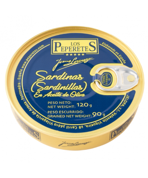 Sardines in Olive Oil 120 g, Los Peperetes
