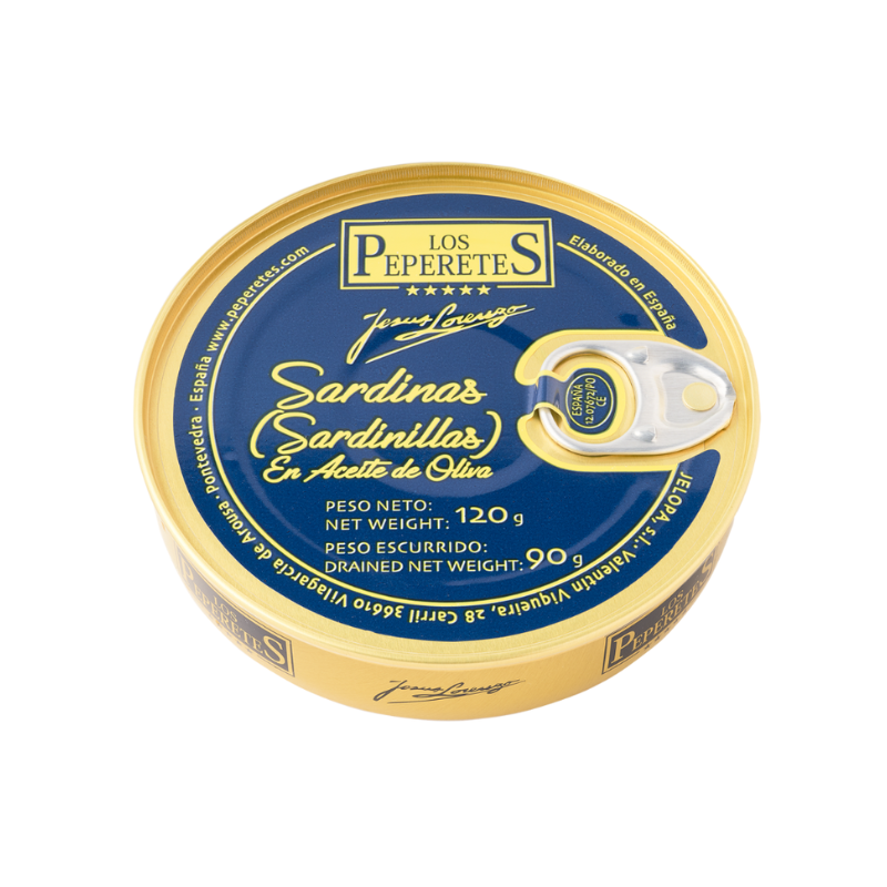 Sardines in Olive Oil 120 g, Los Peperetes