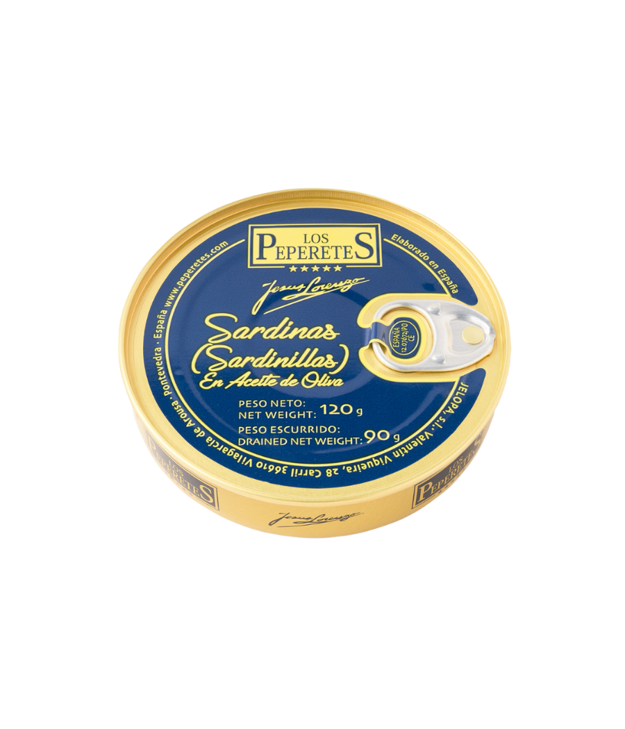 Sardines in Olive Oil 120 g, Los Peperetes