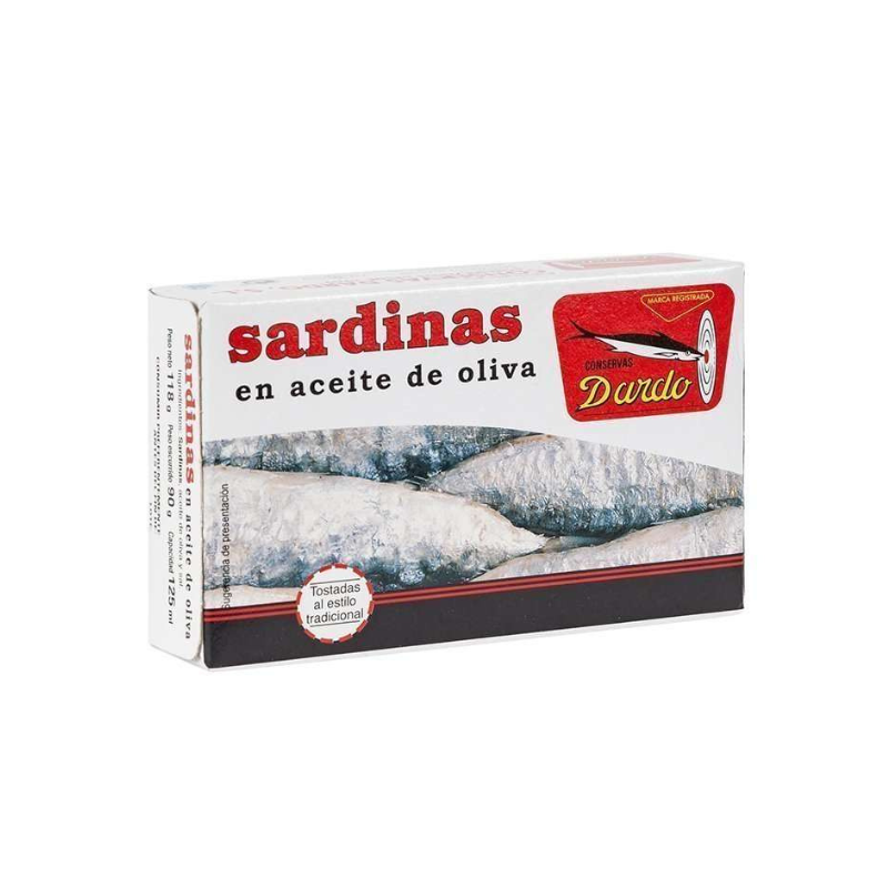 Sardines à l'Huile d'Olive 125 ml Dardo