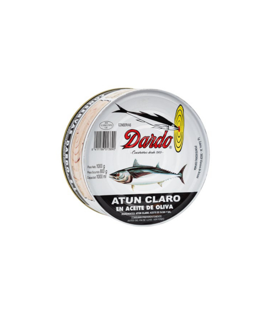 Atún Claro en Aceite Oliva Dardo 1000 gr