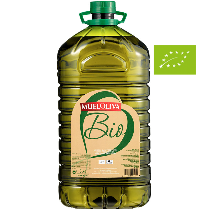 MuelOliva Organic BIO 5 liters Organic Extra Virgin Olive Oil