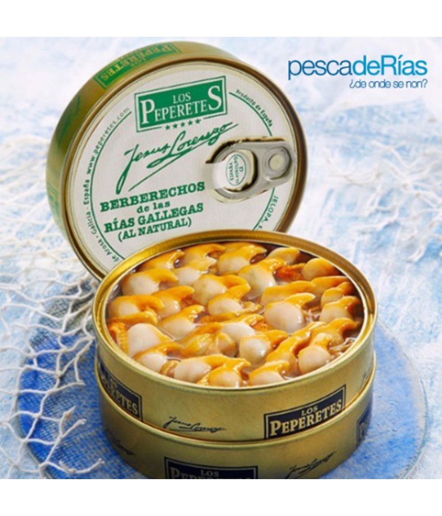 Herzmuscheln, Los Peperetes (Galicische Rías)