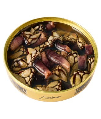 Entenmuscheln Percebes in Dose Natur, Los Peperetes (Rías Gallegas)