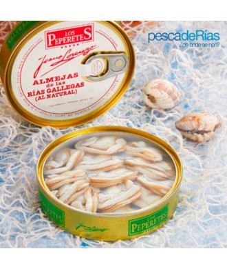 Natural Clams 30 pieces, Los Peperetes (Rias Gallegas)