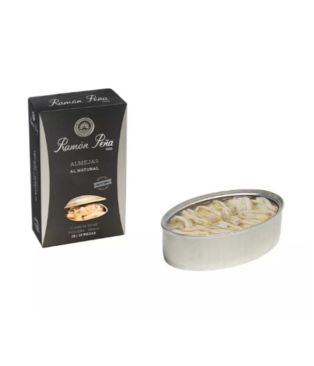 Almejas al natural 20/25 piezas Ramón Peña (Rias Gallegas)
