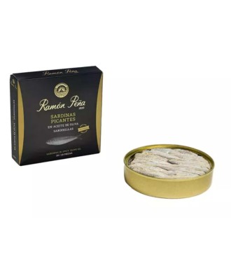 Ramón Peña Sardines in spicy olive oil (20-25 units) "Black Label"