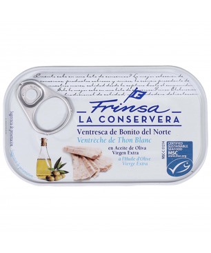“Ventresca” albacore tuna in olive oil 111 gr. frinsa