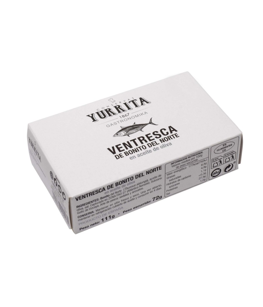"Ventresca" Albacore tuna in olive oil Yurrita "Ventresca" Albacore tuna in olive oil Yurrita