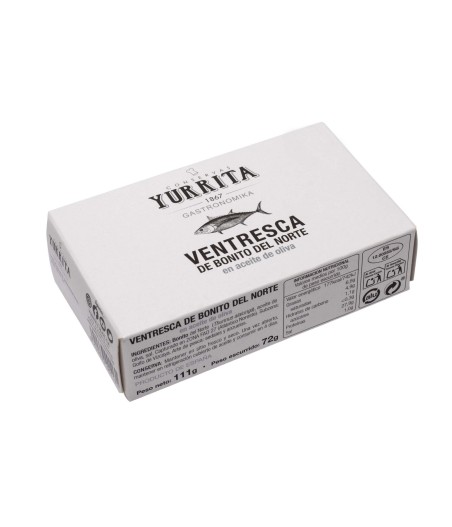 Tonno bianco &quot;ventresca&quot; in olio di oliva Yurrita